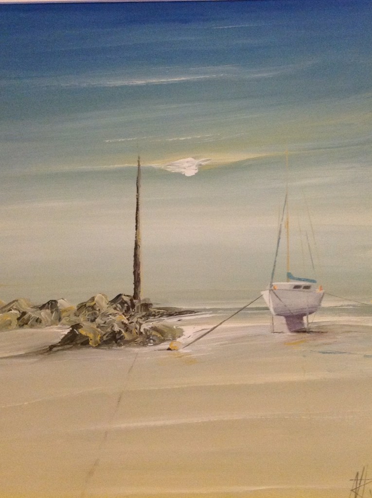 Three Cliffs Bay, Gower Ref 109/13 size 45cm x 55cm