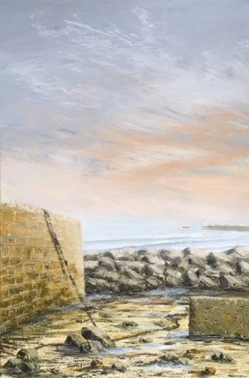 NEWLYN HARBOUR, CORNWALL FROM THE TOWN REF 4 19 50X76