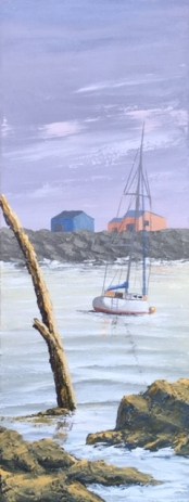 FRESH BREEZE - EVENING, LOGUIVY DE LA MER, BRITTANY REF 52 19 30X80