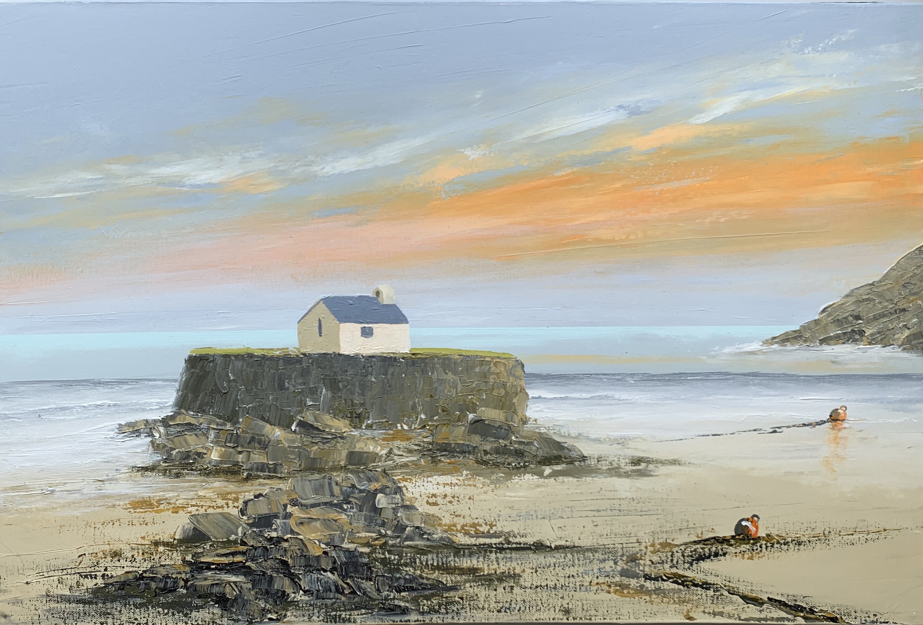 FADING BAY PORTH CWYFAN ANGLESEY REF 11 20 76X50