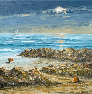 REFLECTIONS - ST BRIDES, PEMBS REF 12 20 30X30