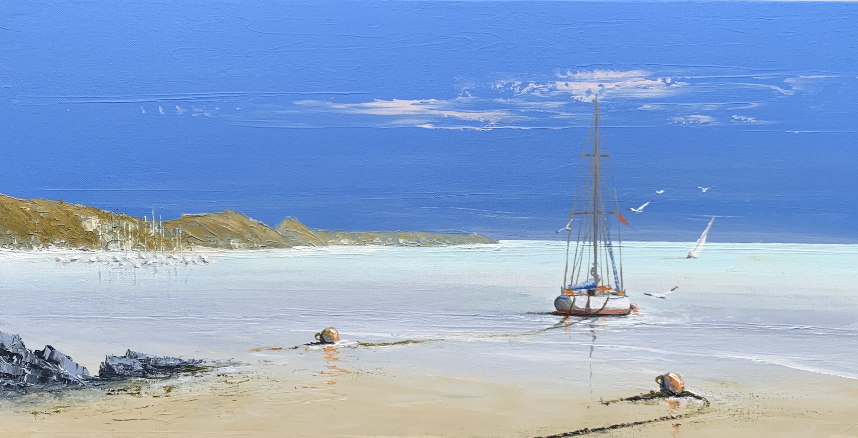 ST MICHEL EN GREVE BRITTANY REF 8 20 60X30